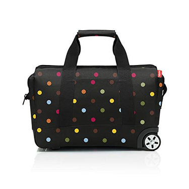 reisenthel Allrounder Trolley Vielseitige Reisetasche auf Rollen für Reisen, Arbeit oder Freizeit 2-stufiger Teleskopgriff, 2 leichtgängige Rollen, Couleur:dots im Sale